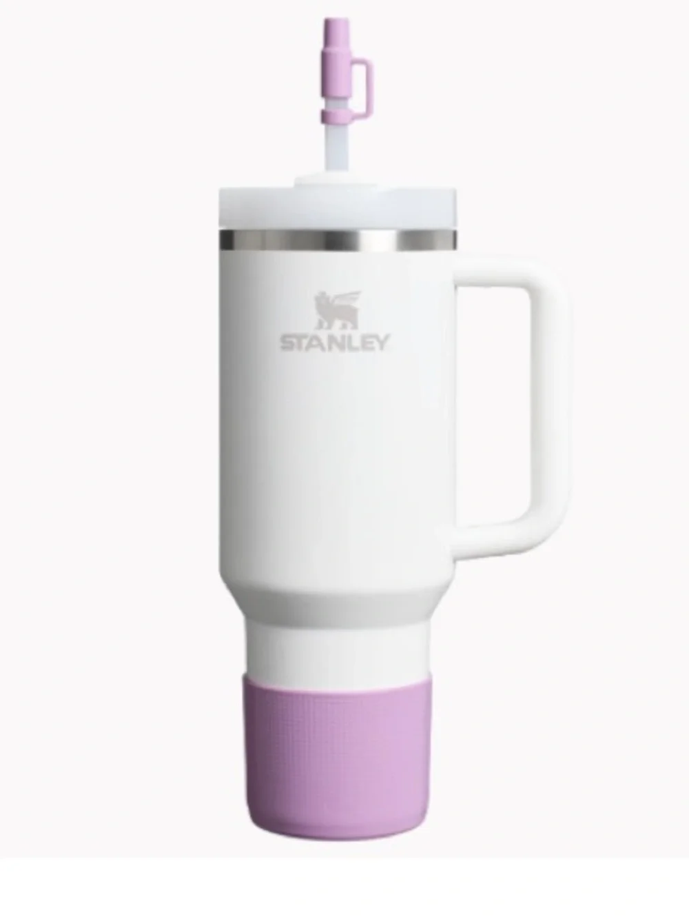 NIB Stanley Lilac Silicone Boot & Straw Cover Set for 20 & 30oz tumbler - Picture 2 of 3
